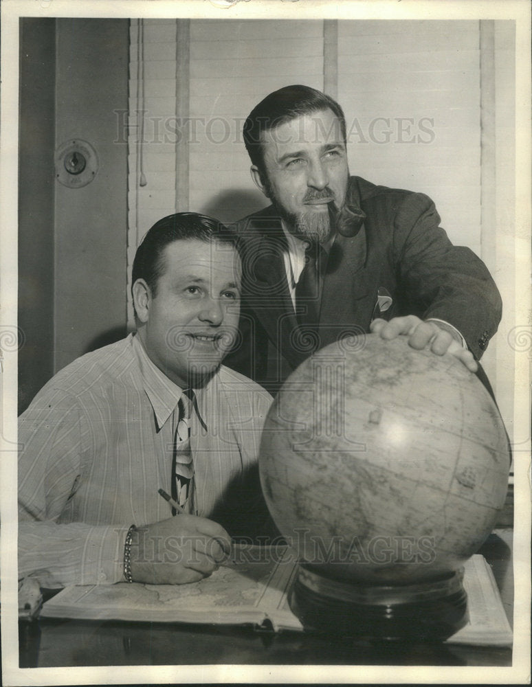 1944 NBC Commentators Alex Drier-Historic Images