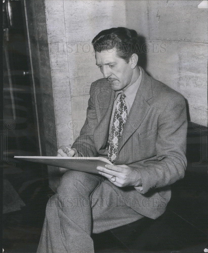 1913 Sketch Artist Adolph Valenis - Historic Images