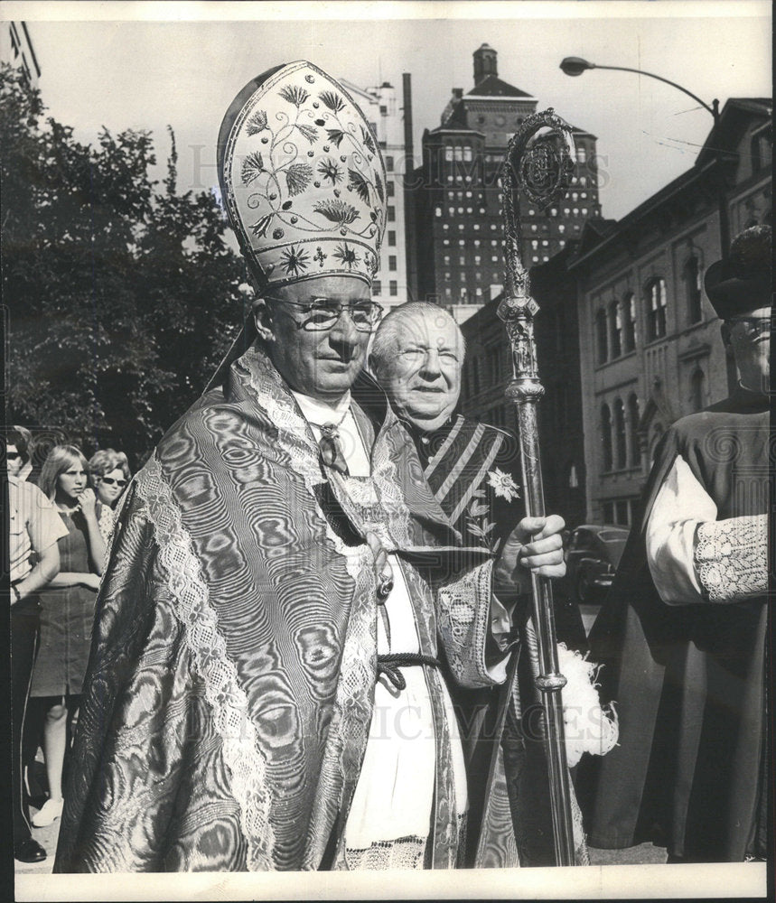 1965 Archbishop Egido Yagnozzi apostolic delegate to the US - Historic Images