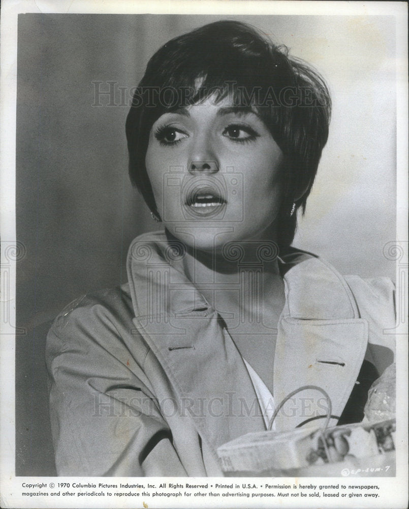 1971 Summertree Film Actress Vaccaro Action Scene - Historic Images