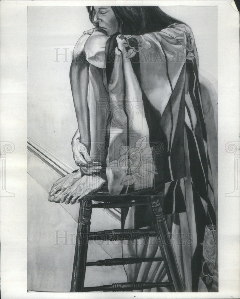 1959 Philip Pearlstein American Painter Contemporary Realist School - Historic Images