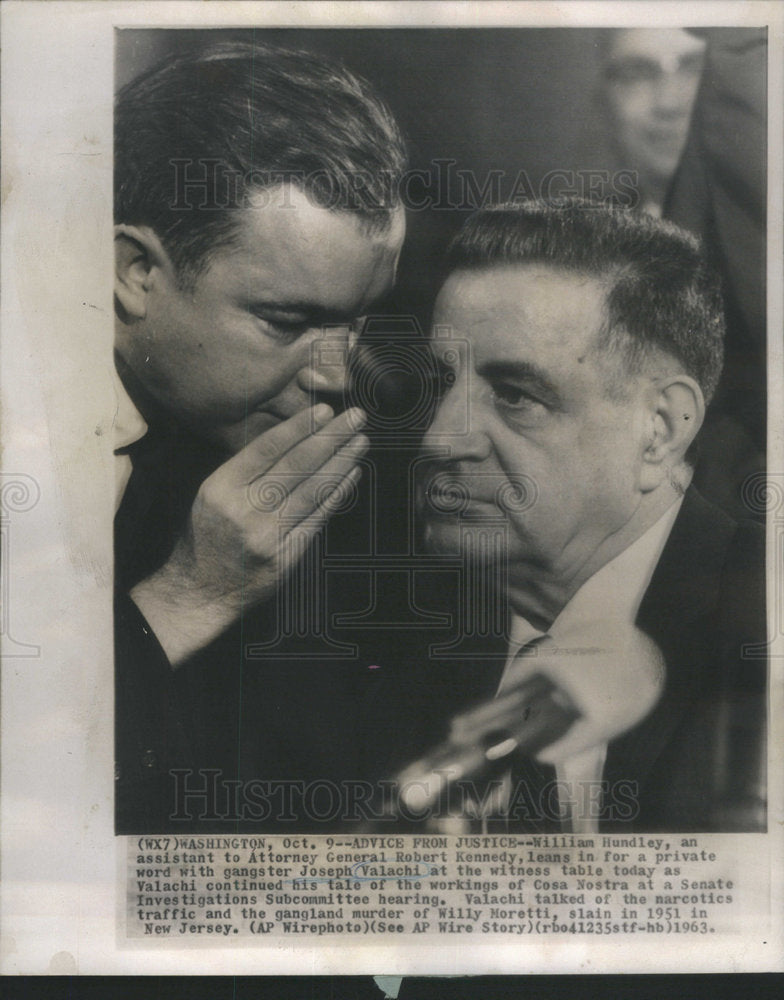 1963 William Hundley, Asssistant to Attorney General Robert Kennedy - Historic Images