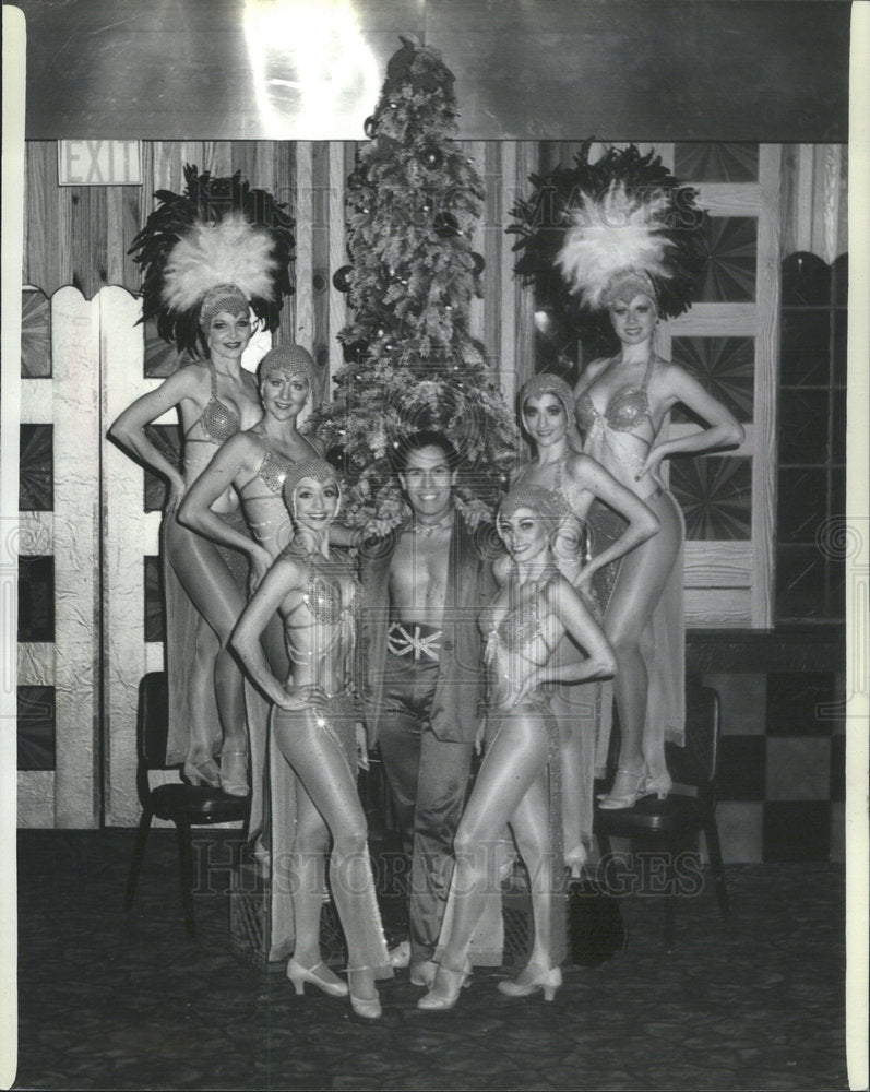 1985 Press Photo Sabrette Dancers - Historic Images