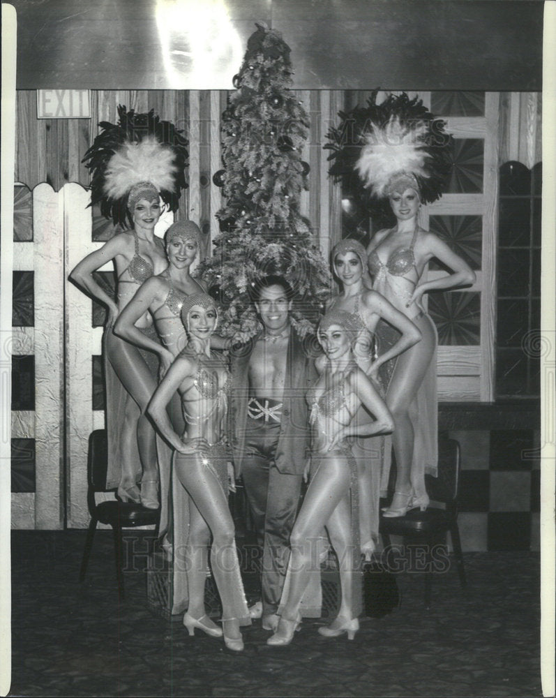 1985 Press Photo Sabrette Dancers - Historic Images