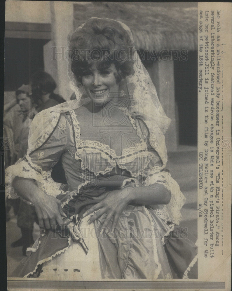 1966 Jill St. John As A Lady Buccaneer In &quot;The King&#39;s Pirate&quot; - Historic Images