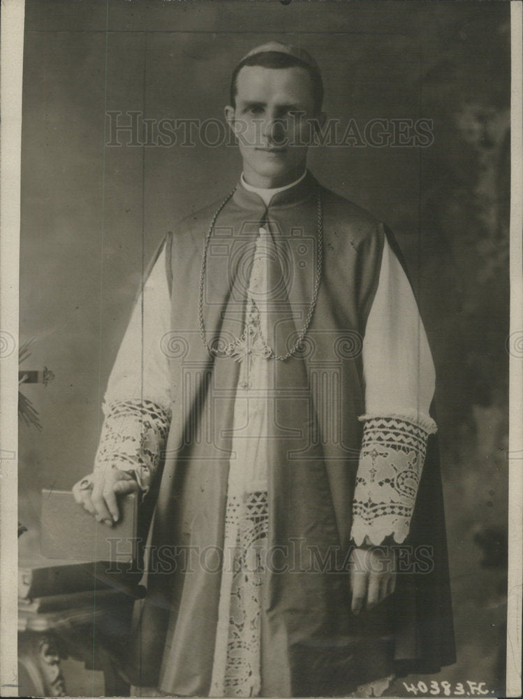 Press Photo Monsignor John Bonzano, Apostolic Delegate To Washington, D.C. - Historic Images