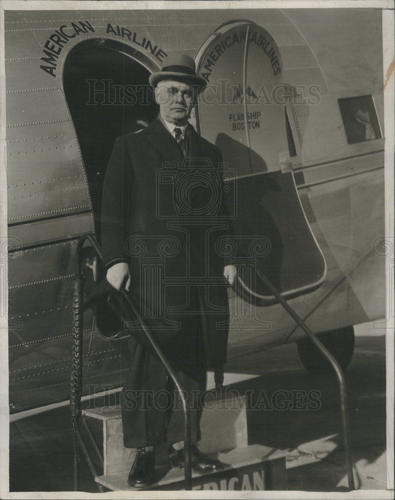 1940 Press Photo DR. HALVDAN KOHT NORWEGIAN HISTORIAN POLITICIAN - Historic Images