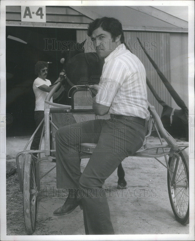 1977 Press Photo Danny Shetler Jr.Driver - Historic Images