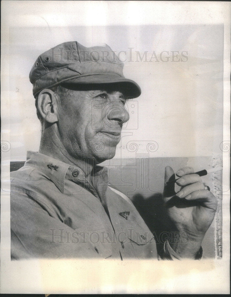 1945 Press Photo Rear Admiral Frederick Carl Sherman - Historic Images