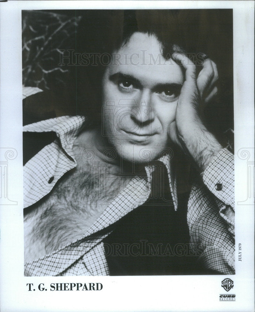 1981 Press Photo T. G. Sheppard American Country Music Singer - Historic Images