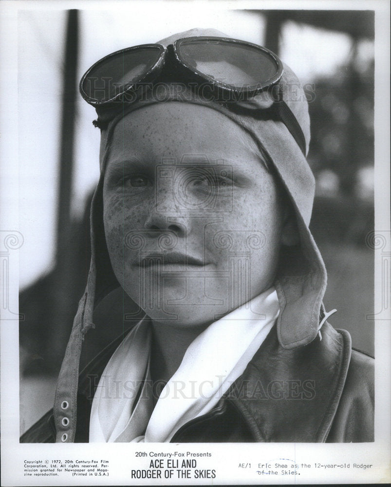 1973 Press Photo ERIC SHEA  AMERICAN ACTOR "ACE ELI AND RODGER OF THE SKIES" - Historic Images