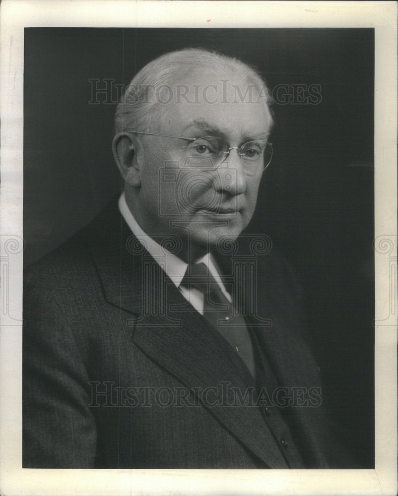 1969 Press Photo CLIFFORD W. BARNES FOUNDER  CHICAGO SUNDAY EVENING CLUB - Historic Images