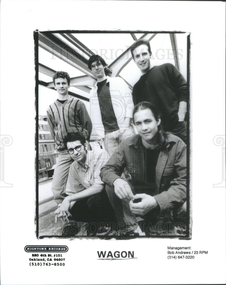 Musician wagon band - Historic Images