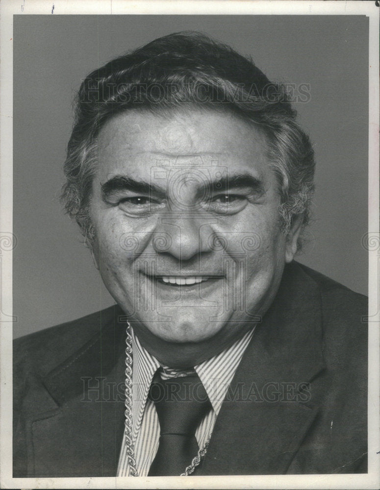 1982 Press Photo JIMMY SNYDER AMERICAN SPORTS COMMENTATOR - Historic Images