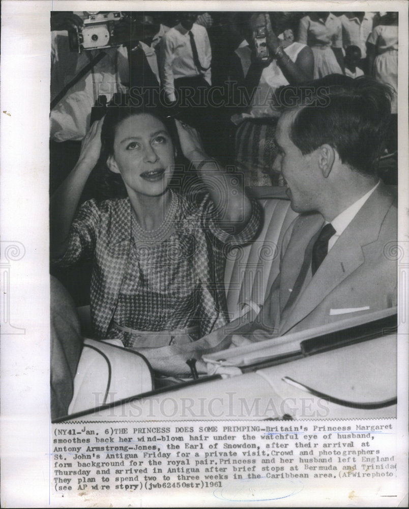 1962 Britain&#39;s Princess Margaret and husband Antony Armstrong-Jones - Historic Images