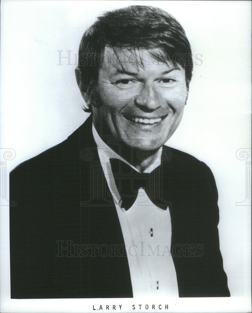 PRESS PHOTO  LARRY STORCH AMERICAN ACTOR COMEDIAN - Historic Images