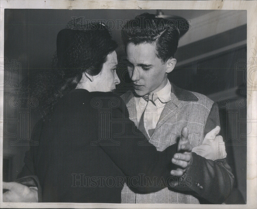 1945 Donald Cook American Stage Film Actor Mother Isabel Edwards - Historic Images