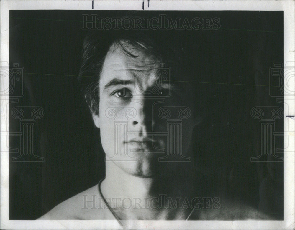 1984 Press Photo Actor Brad Davis Portrays Billy Hayes In "Midnight Express" - Historic Images