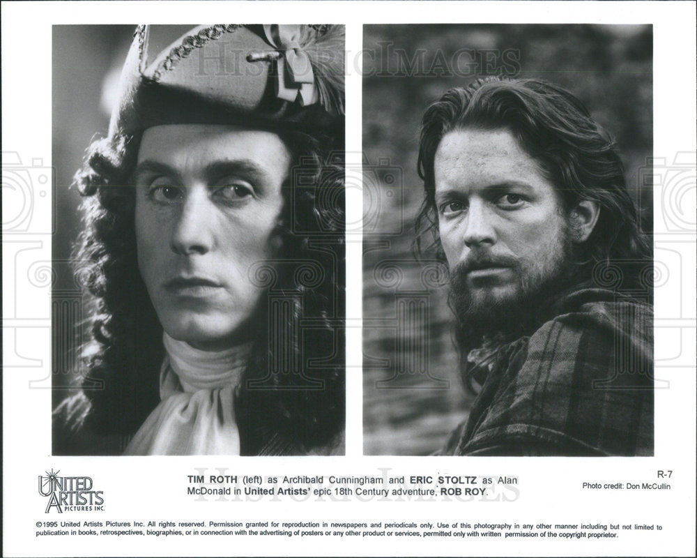 PRESS PHOTO TIM ROTH ENGLISH FILM ACTOR DIRECTOR ERIC STOLTZ FILM ROB ...