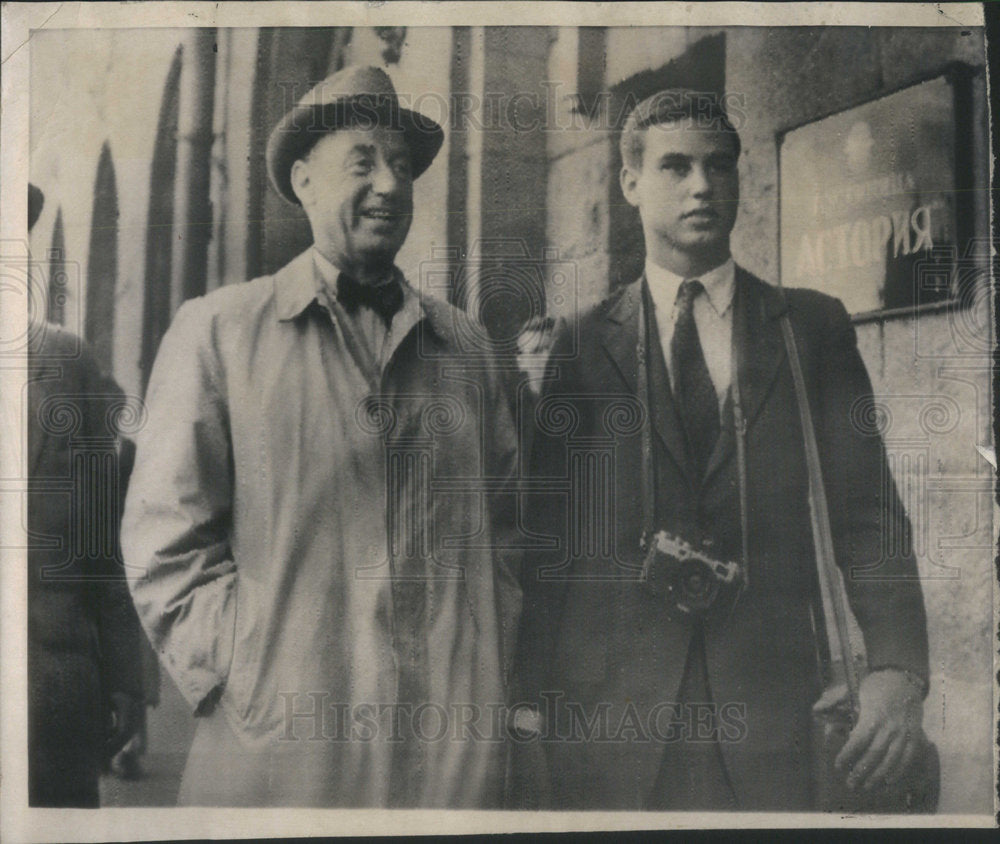 1958 Democratic Presidential Candidate Adlai Stevenson Younger Son - Historic Images