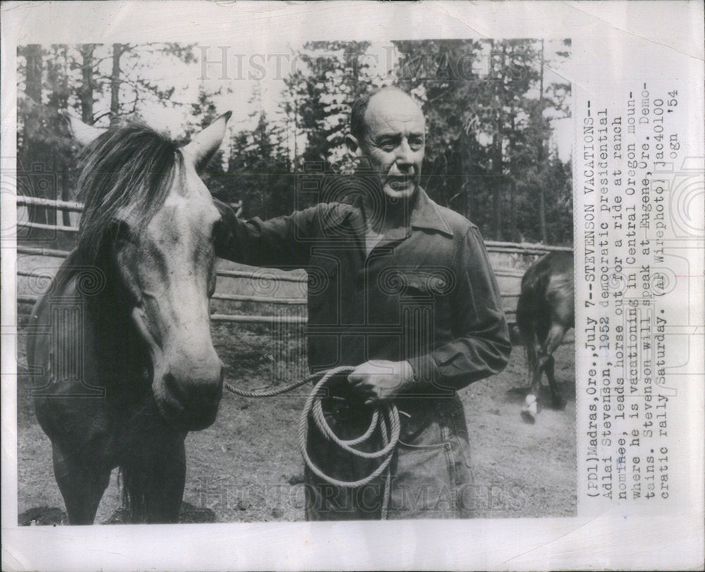 1954 Adlai Stevenson - Historic Images