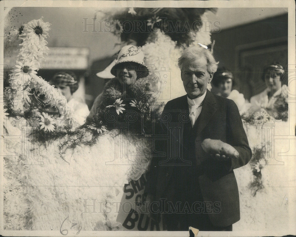 Press Photo Horticulturist Luther Burbank - Historic Images