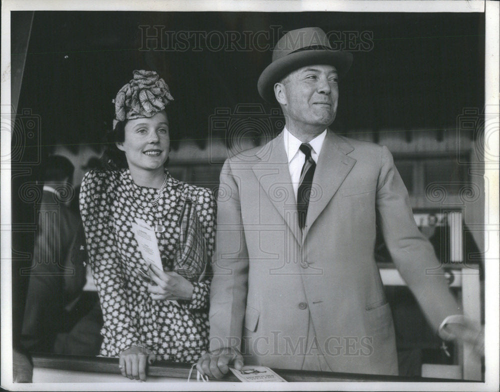 1941 William C. Bullitt Former Ambassador to France Barbara Bullitt - Historic Images