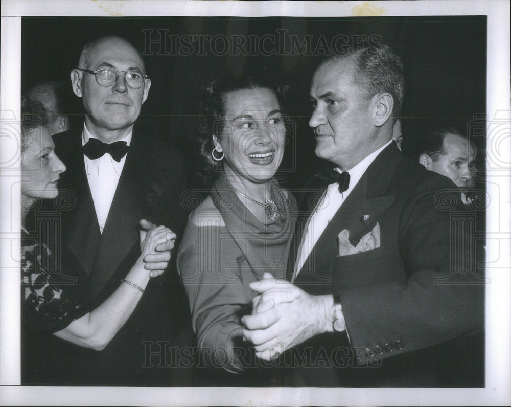 1948 Gladys Swarthout dances with her husband Frank Chapman. - Historic Images