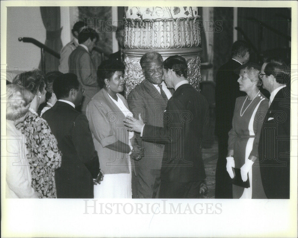 1986 Press Photo Charles British Royalty America Tour - Historic Images