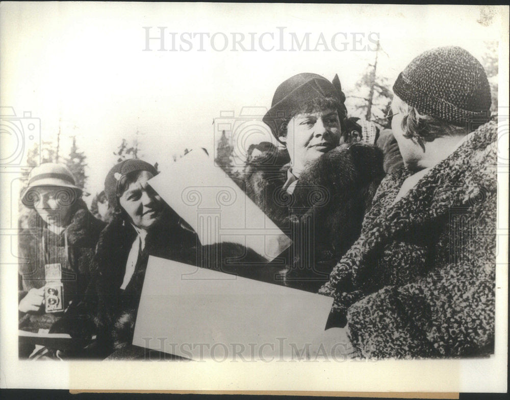 1933 Press Photo German Crown Princess Cacilie - Historic Images