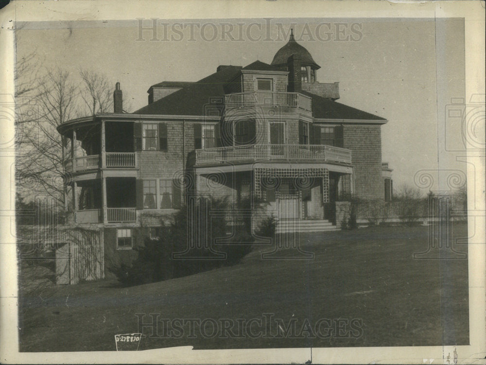 None Press Photo Victorian Style Home Old - Historic Images