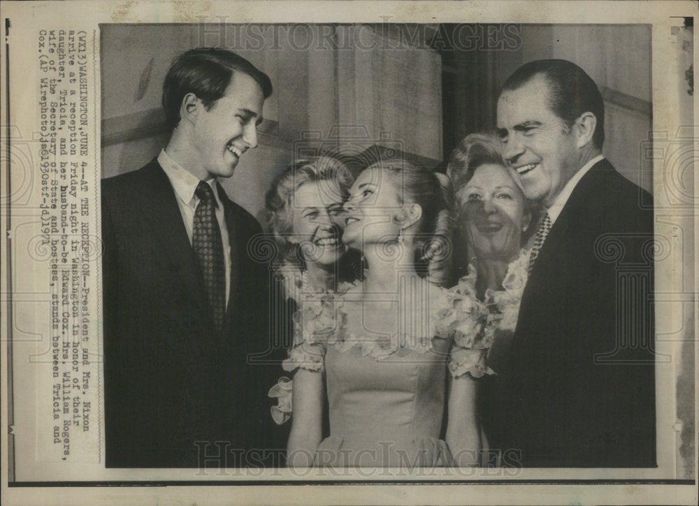 1971 Press Photo Edward Cox New York Republican State Committee Chairman - Historic Images