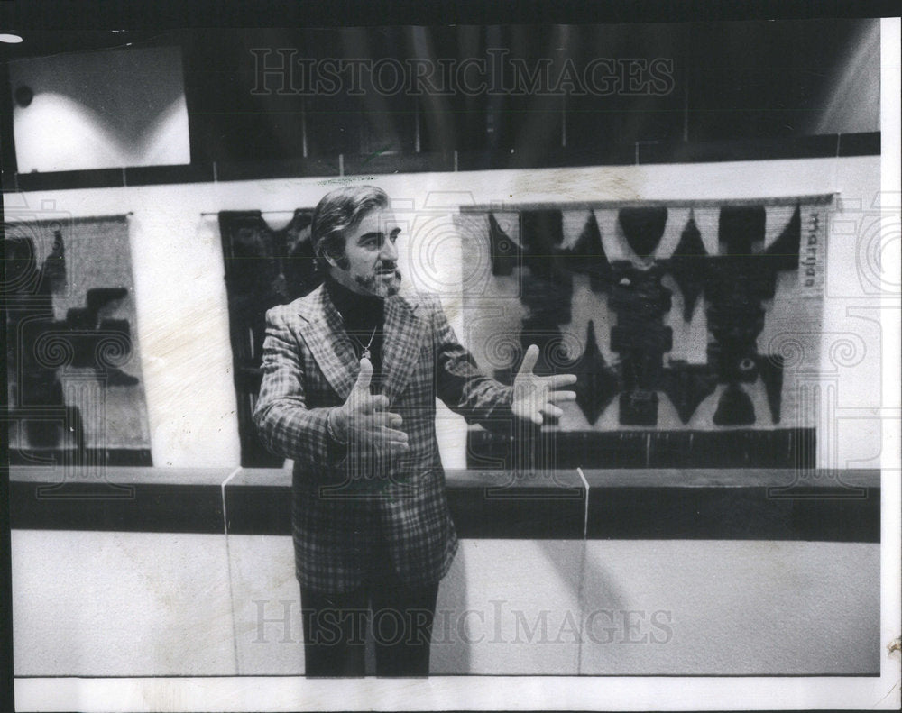 1975 Marijan Kockovic, sculptor, navy captain - Historic Images