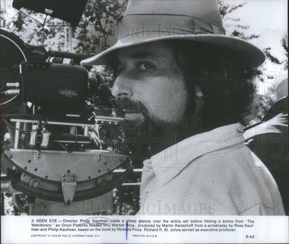 1981 Press Photo Director Philip Kaufman - Historic Images