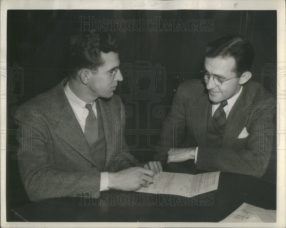 1940 Jim Kerns &amp; Chuck Fenske - Historic Images