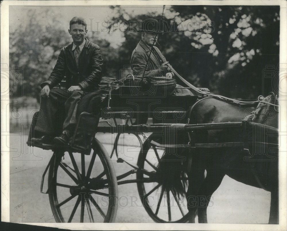 1938 Press Photo Douglas Corrigan American Aviator Nicknamed Wrong Way - Historic Images