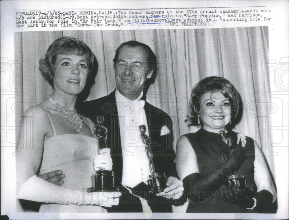 1965 Lila Kedrova Movie Actress - Historic Images