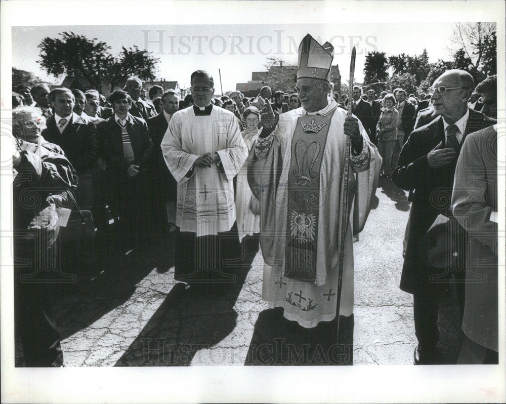 1993 Press Photo Auxiliary Bishop Alfred L Abramowicz - RSC33831 - Historic Images