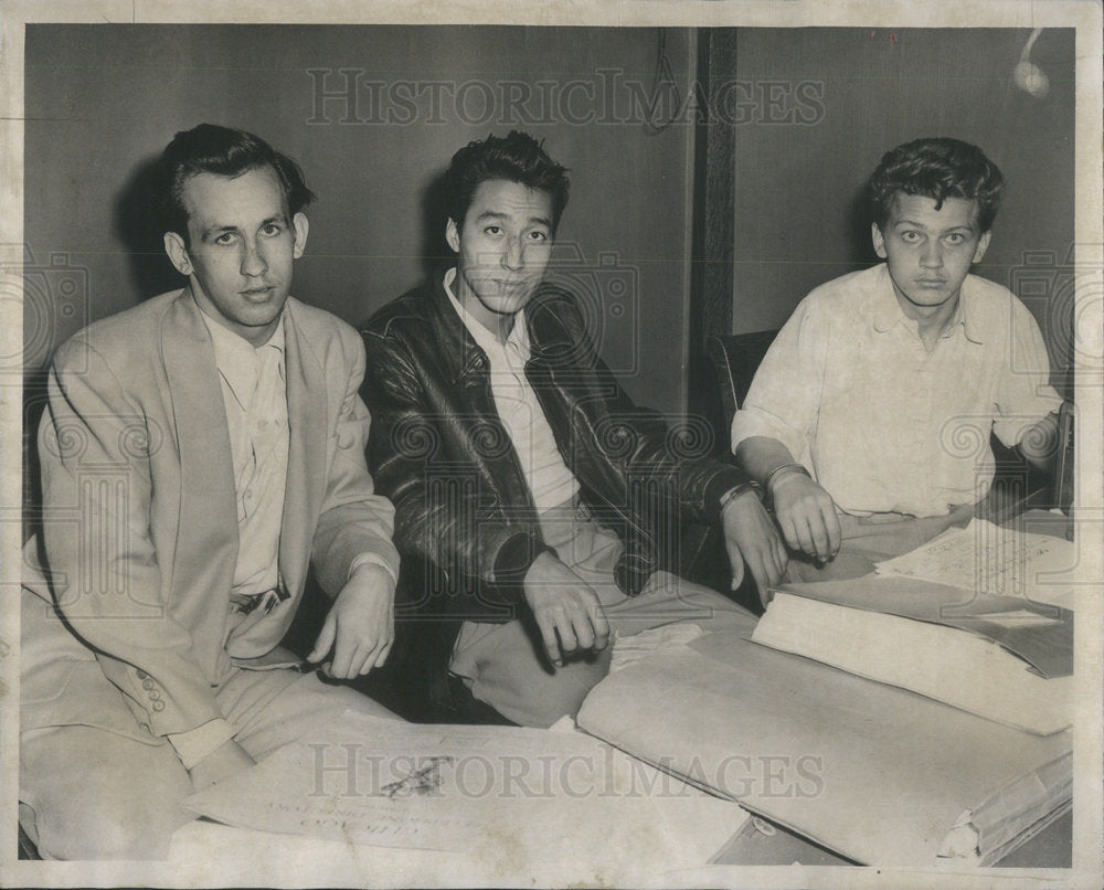 1951 Roland Shomo Allen Adamaites Nemecio Poncho Cervantes suspects - Historic Images