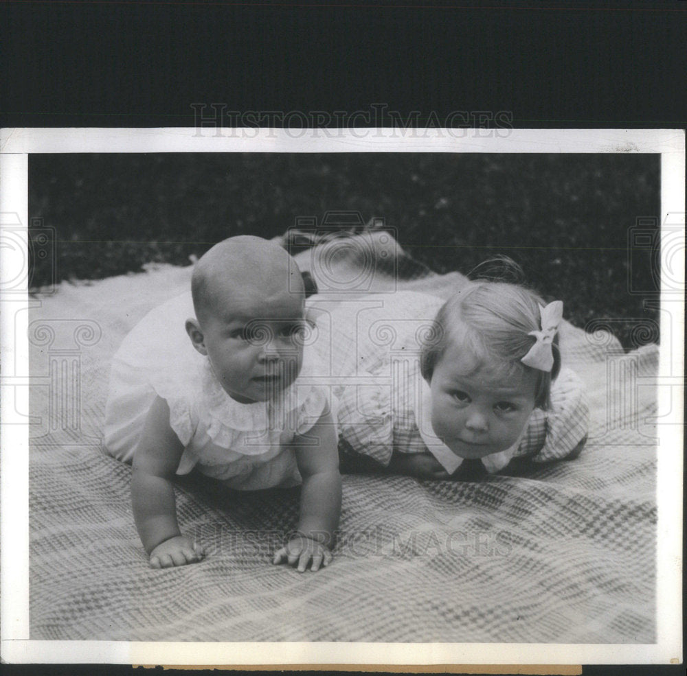 1940 Press Photo Crown Princess Juliana Netherlands Children - RSC33957 - Historic Images