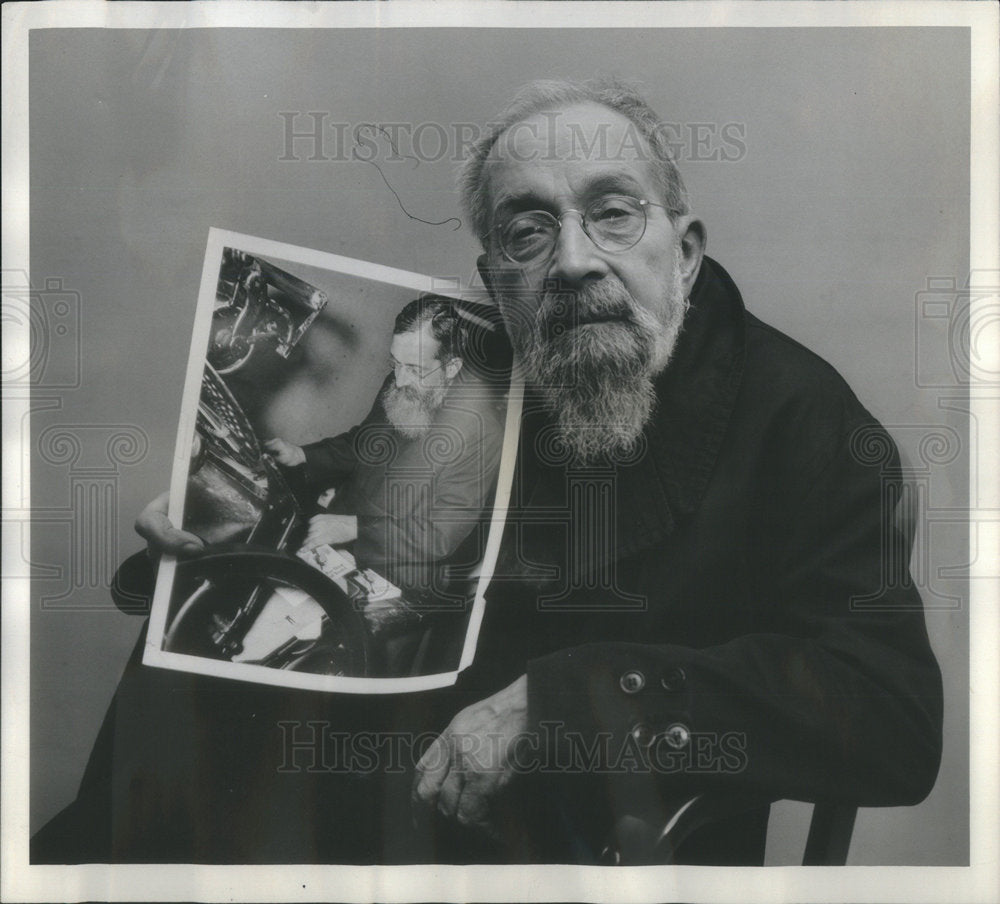 1965 Press Photo Celebrate his 83rd bi - Historic Images