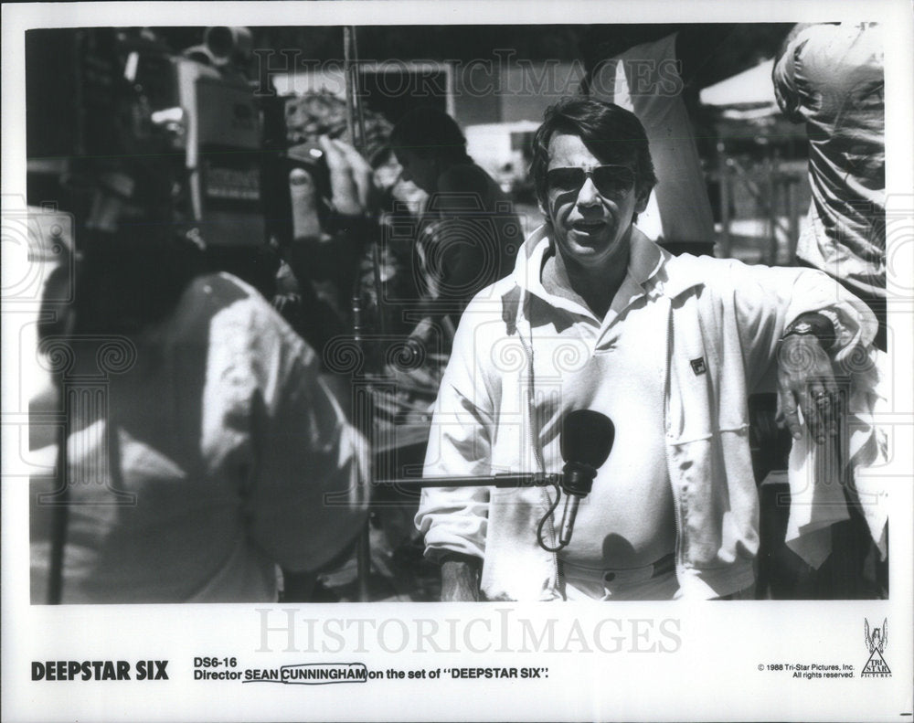 1988 Press Photo Sean Cunningham Director - Historic Images