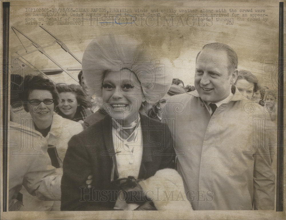 1968 Press Photo John Chester Culver Democratic Party Politician America - Historic Images