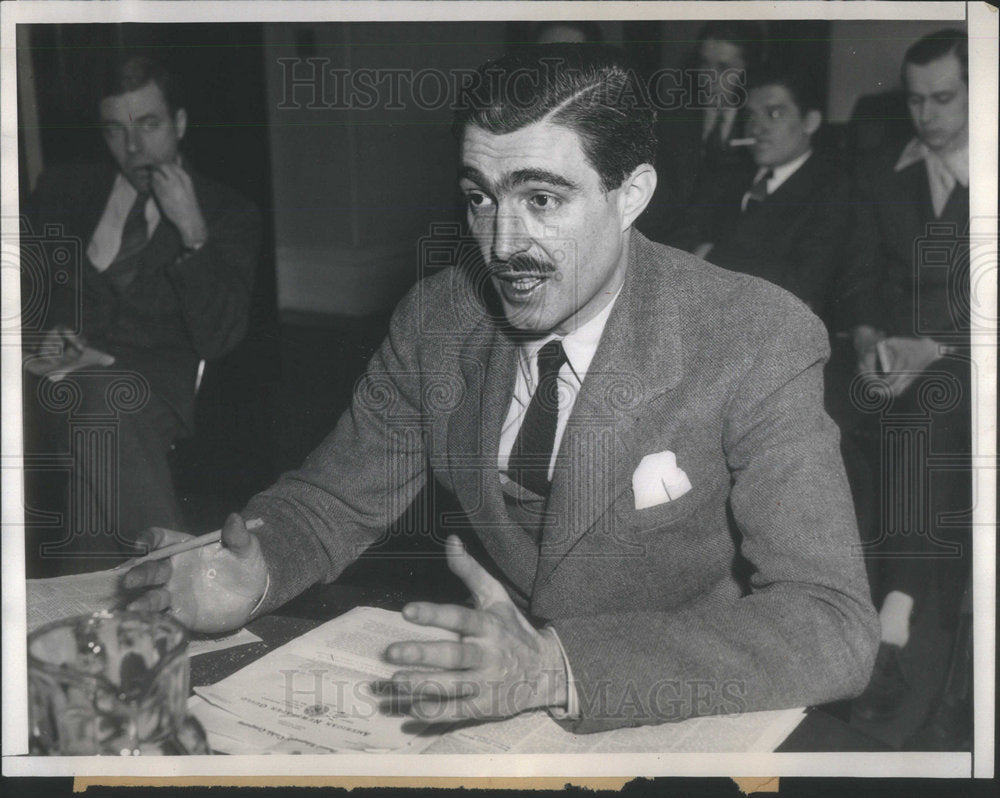 1940 Kenneth Crawford American Newspaper Guild Washington DC Labor - Historic Images