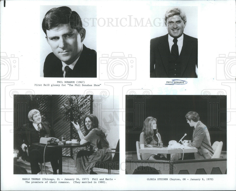 1970 Phil Donahue American Writer & TV Show Host - Historic Images