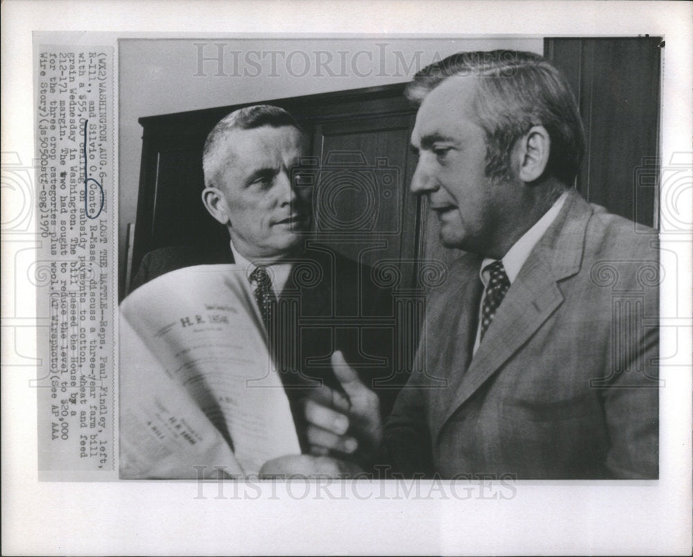 1970 Silvio O Conte Republican - Historic Images