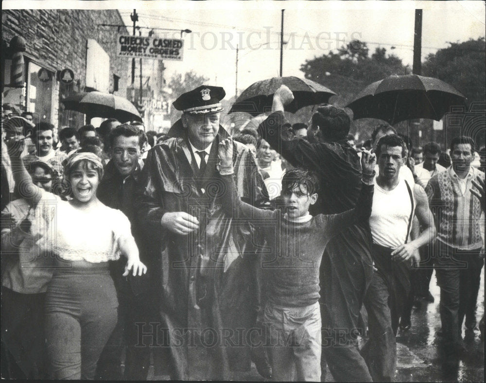 1966 Wood St Police Comdr. William L Coesfeld - Historic Images