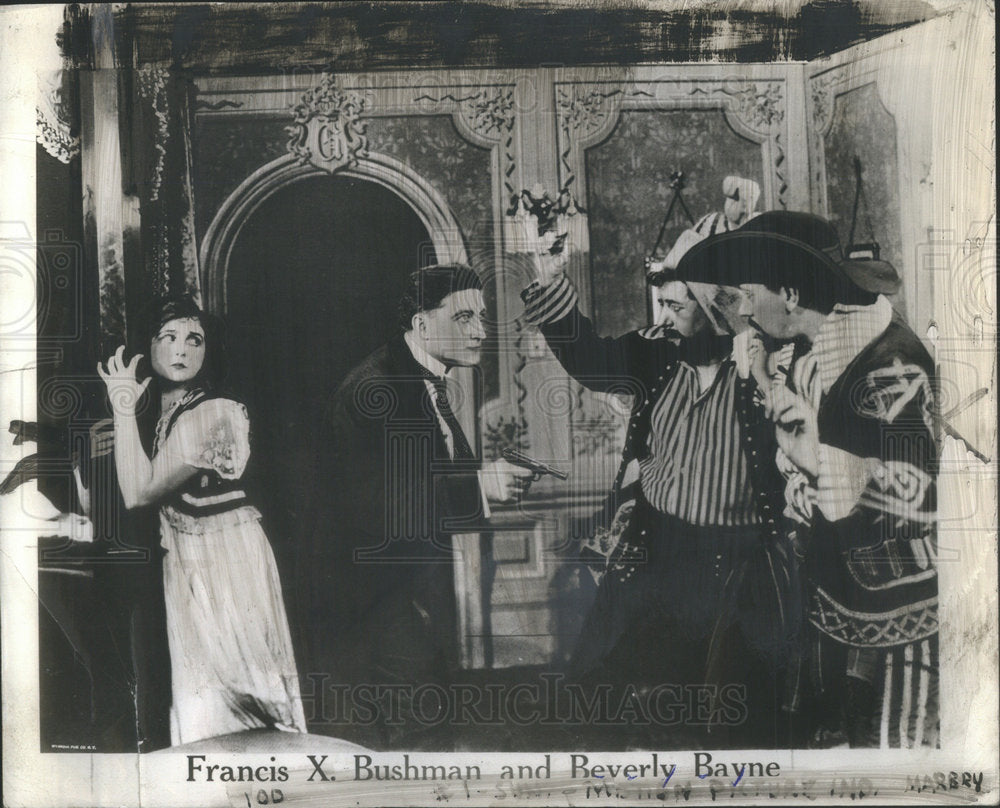 1938 Press Photo Francis X. Bushman Actor Beverly Bayne Actress Graustark - Historic Images