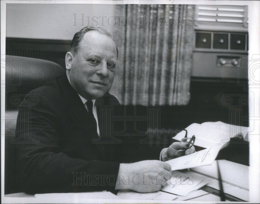 1965 Press Photo Federal Judge George Beamer - RSC34635 - Historic Images