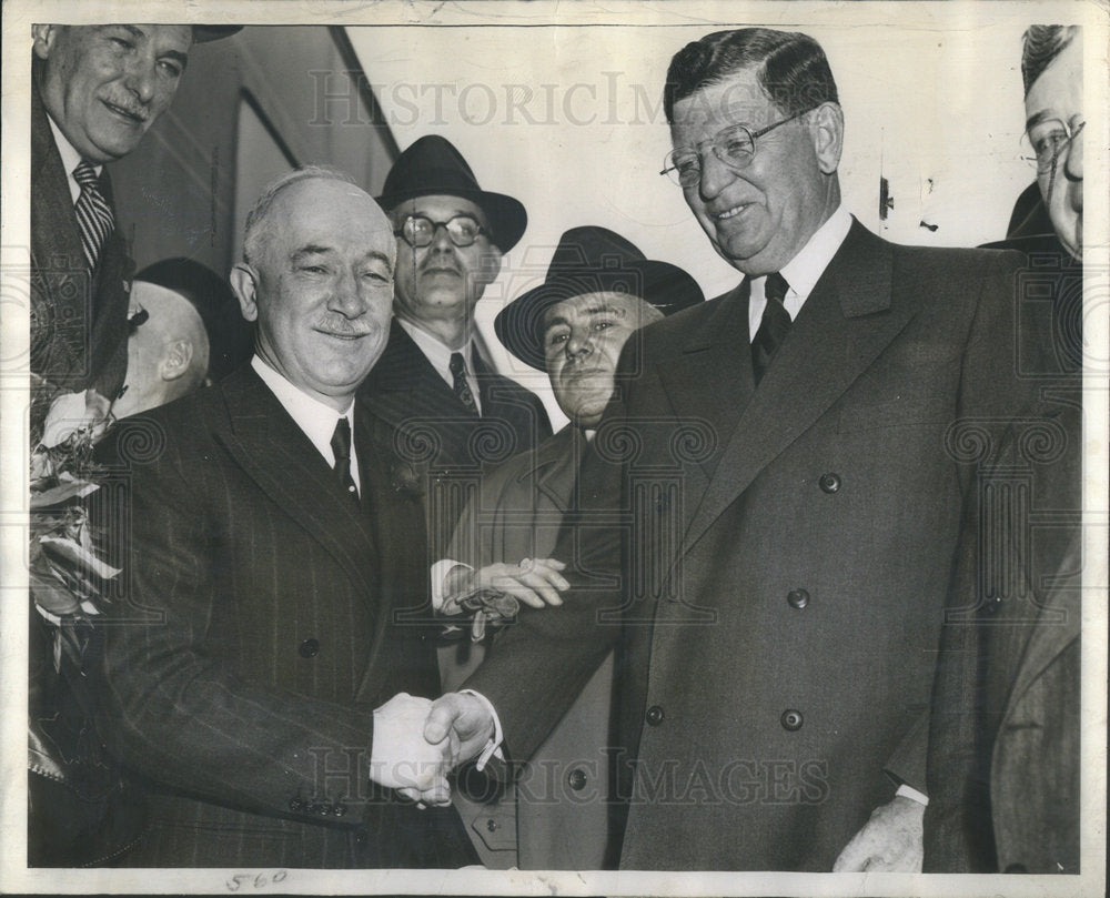 1943 Press Photo Mayor Edward J Kelly - Historic Images